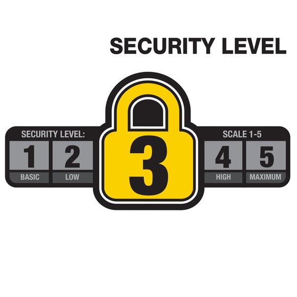 BELL Ballistic 610 Cable Key Lock - Picture 3 of 6